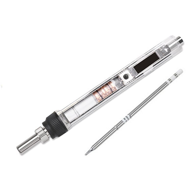 Soldering Station T12 Oled - AB41-T12 OLED Mini Electric Soldering Iron