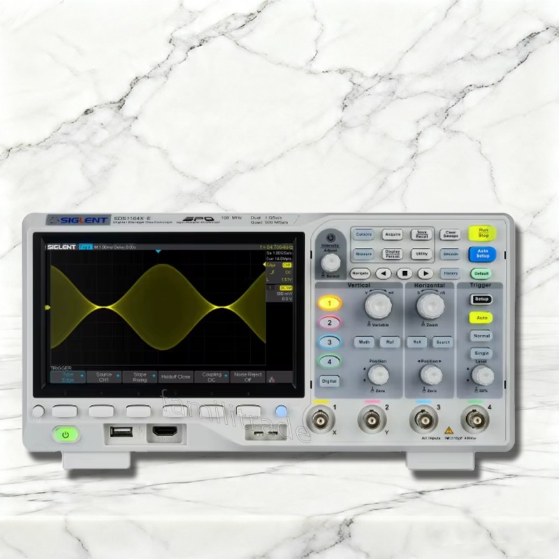 1PC SIGLENT SDS1104X-E 100MHz  - Digital Storage Oscilloscope 100Mhz 4Ch 评论和价格