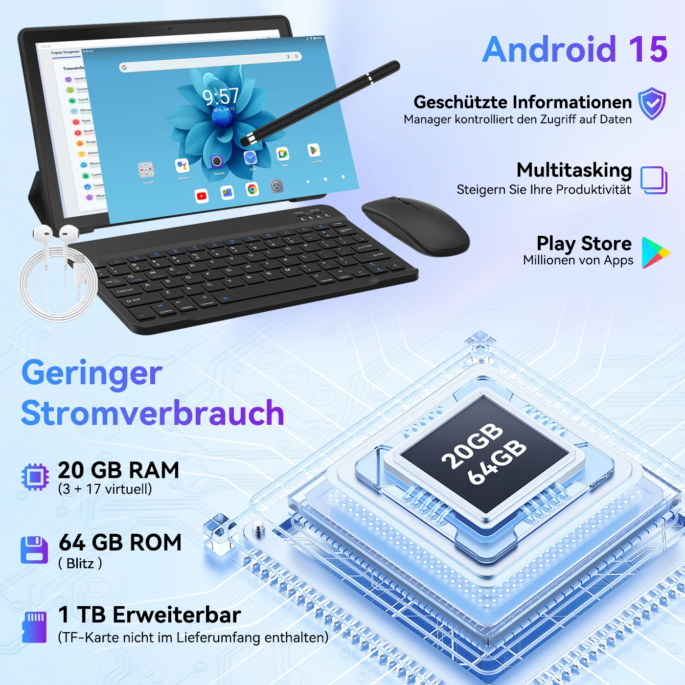 URAO Android 15 Tablet 10.1 In - Khadas Vim4 8Gb 评论和价格