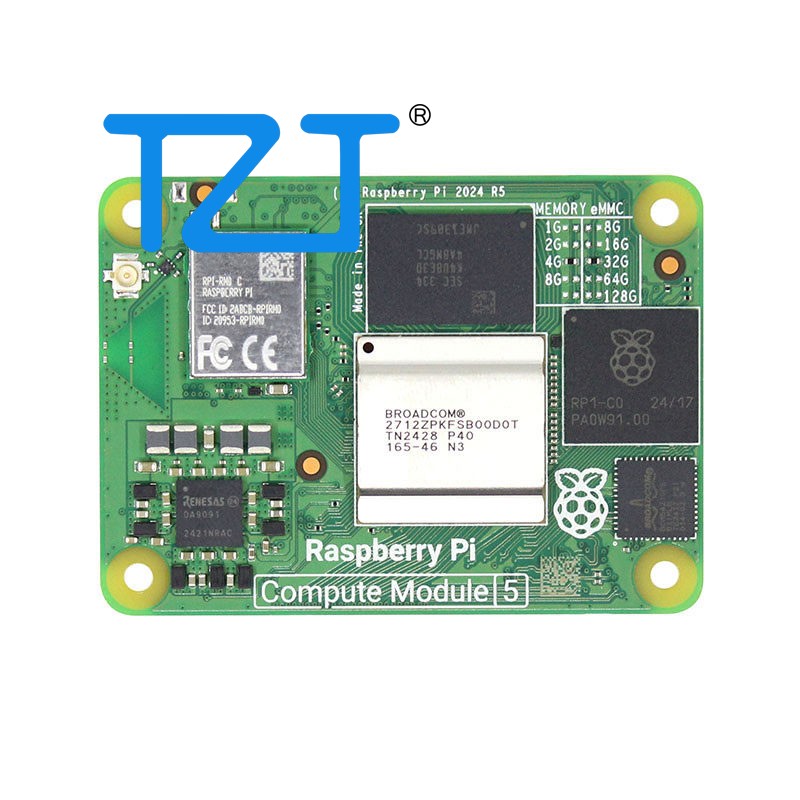 TZT Compute Module 5 Bluetooth - Raspberry Pi 5 8Gb Kit 评论和价格