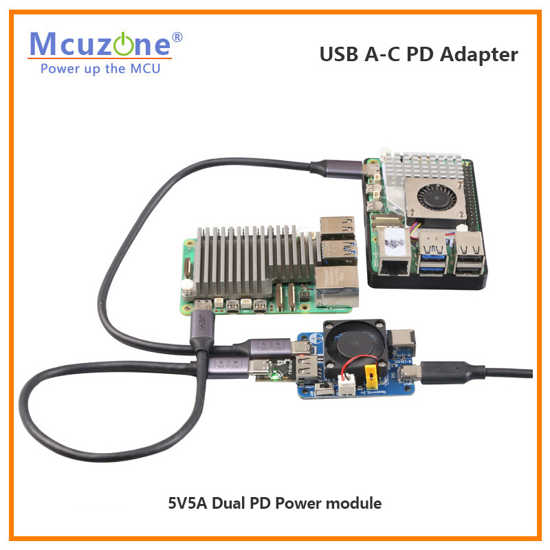 Raspberry Pi5 USB A-C PD Adapt - Banana Pi Bpi-M5 评论和价格