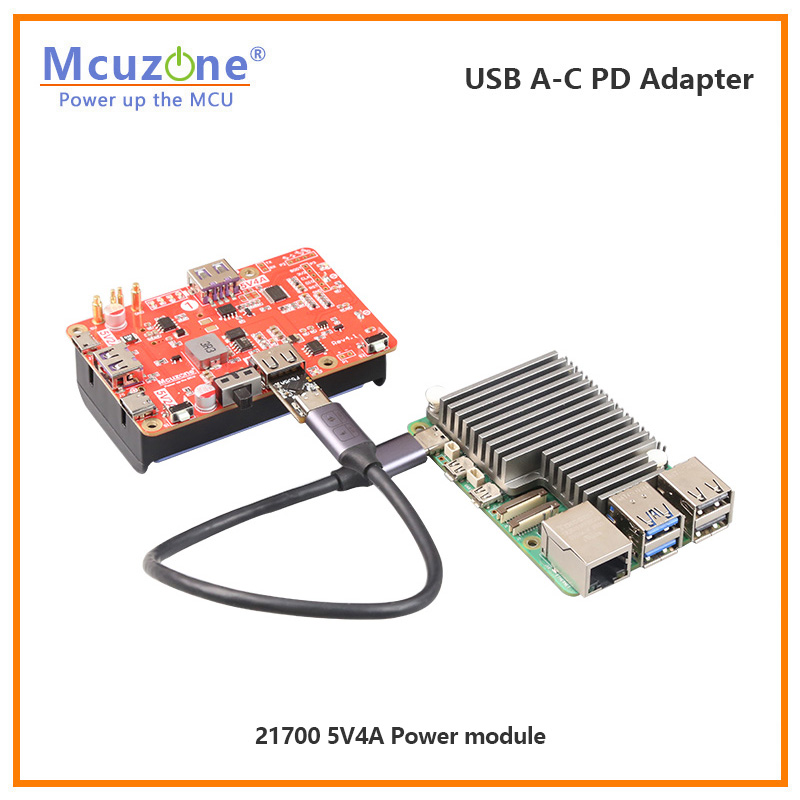 Raspberry Pi5 USB A-C PD Adapt - Banana Pi Bpi-M5 评论和价格