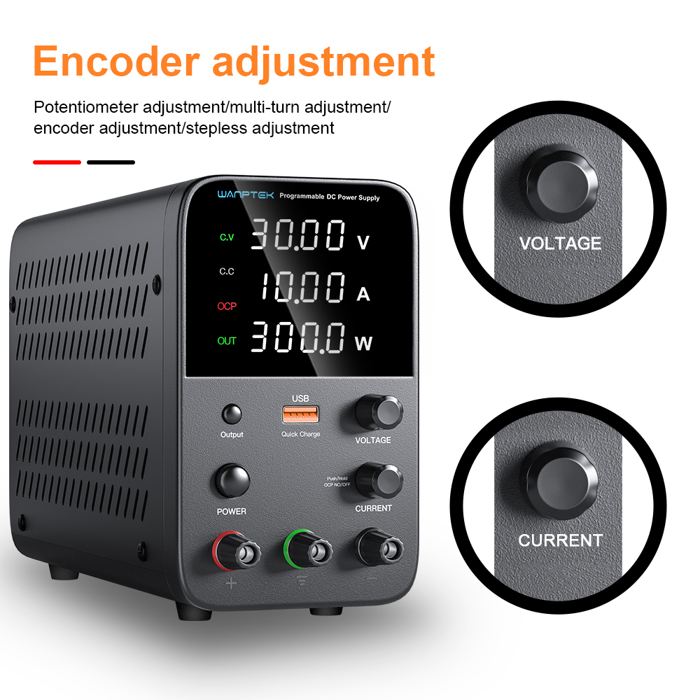 Wanptek Laboratory Power Suppl - Programmable Dc Power Supply 60V 5A 评论和价格