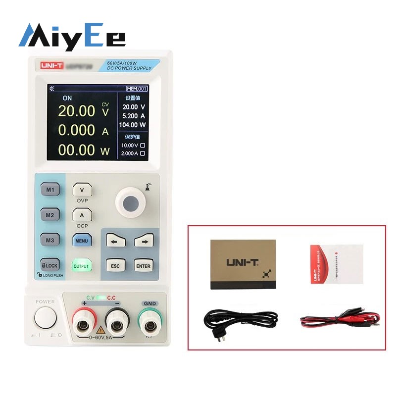UNI-T 60V 5A/8A180W/100W Progr - Programmable Dc Power Supply 60V 5A 评论和价格