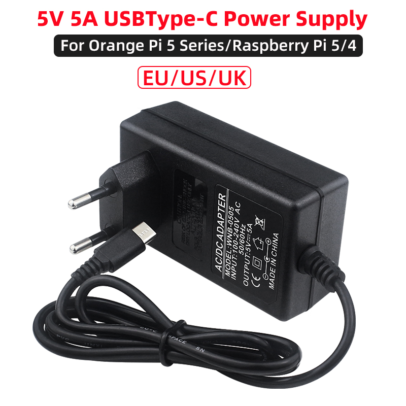 5V 5A Power Adapter for Orange - Banana Pi Bpi-M5 评论和价格