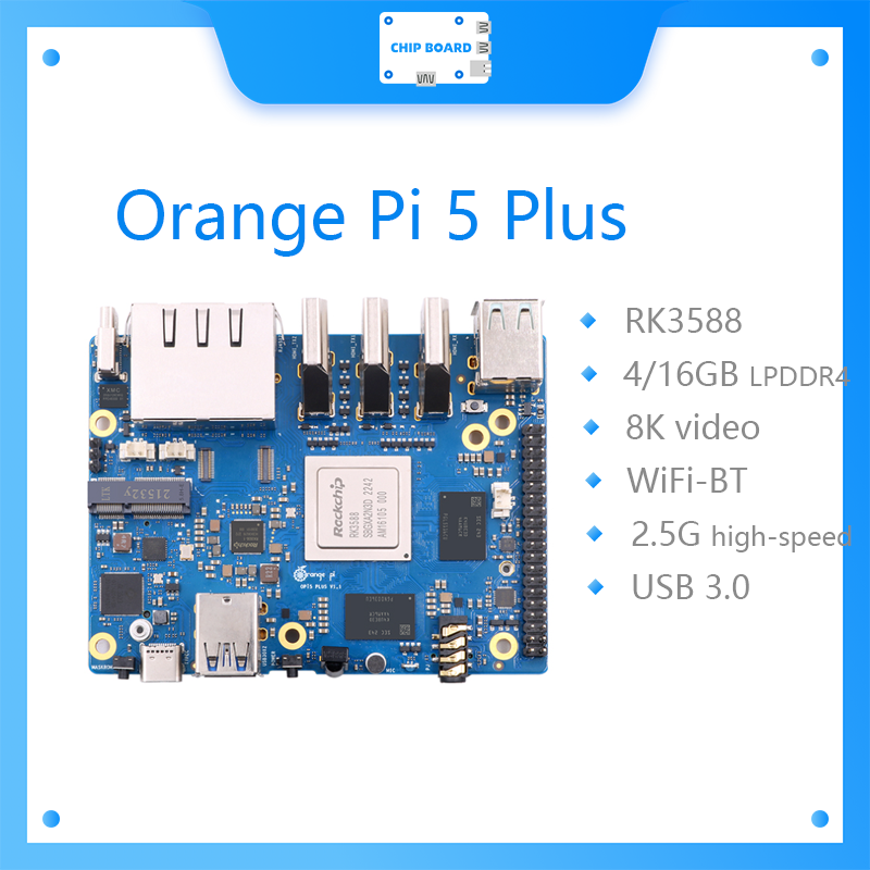 Orange Pi 5 Plus Single Board  - Orange Pi 5 Plus 16Gb 评论和价格