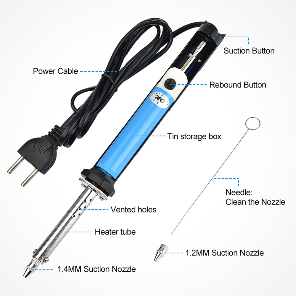 30W Electric Vacuum Desolderin - Desoldering Gun Vacuum Electric 评论和价格