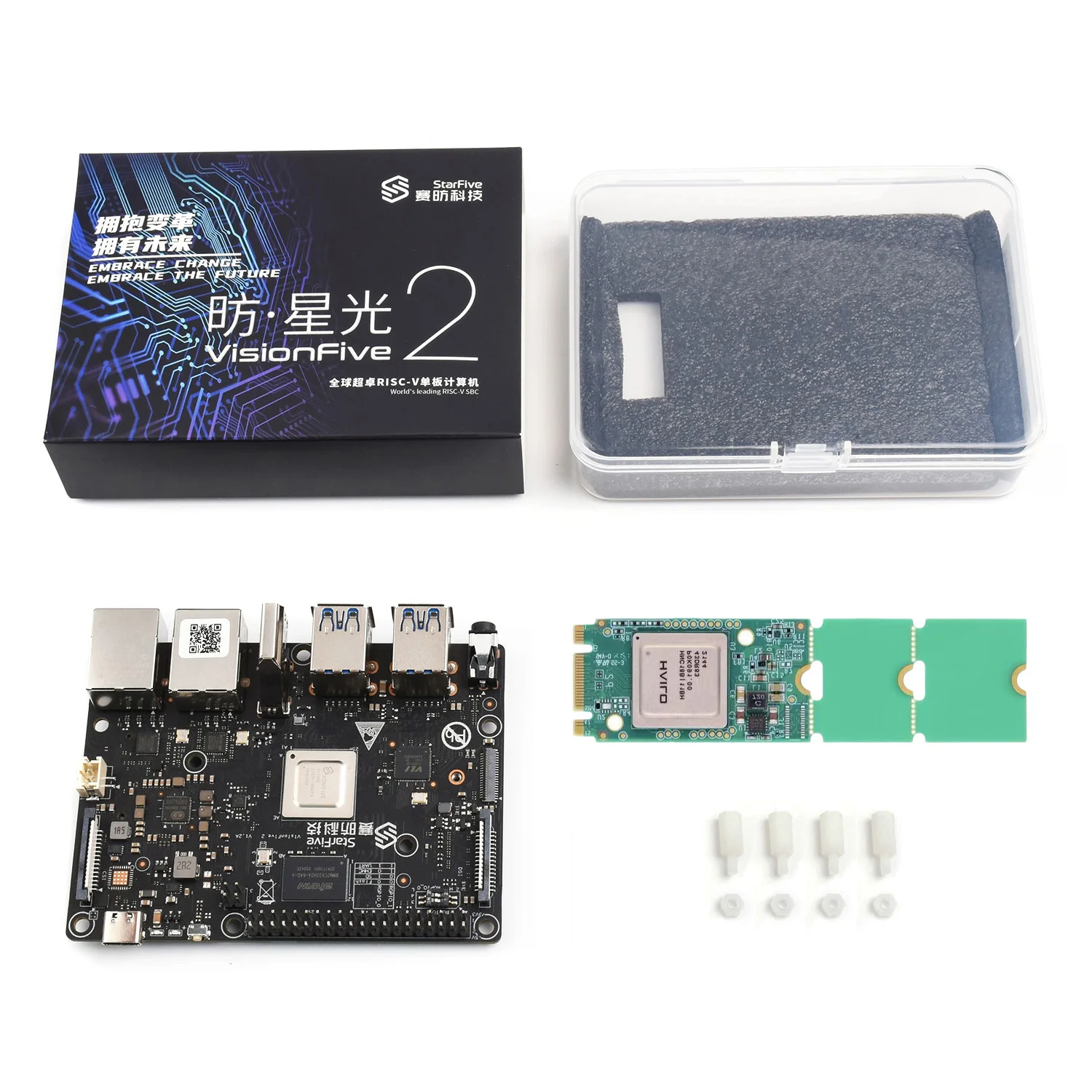 VisionFive2 8GB WiFi AI Kit RI - Raspberry Pi 5 8Gb Kit 评论和价格