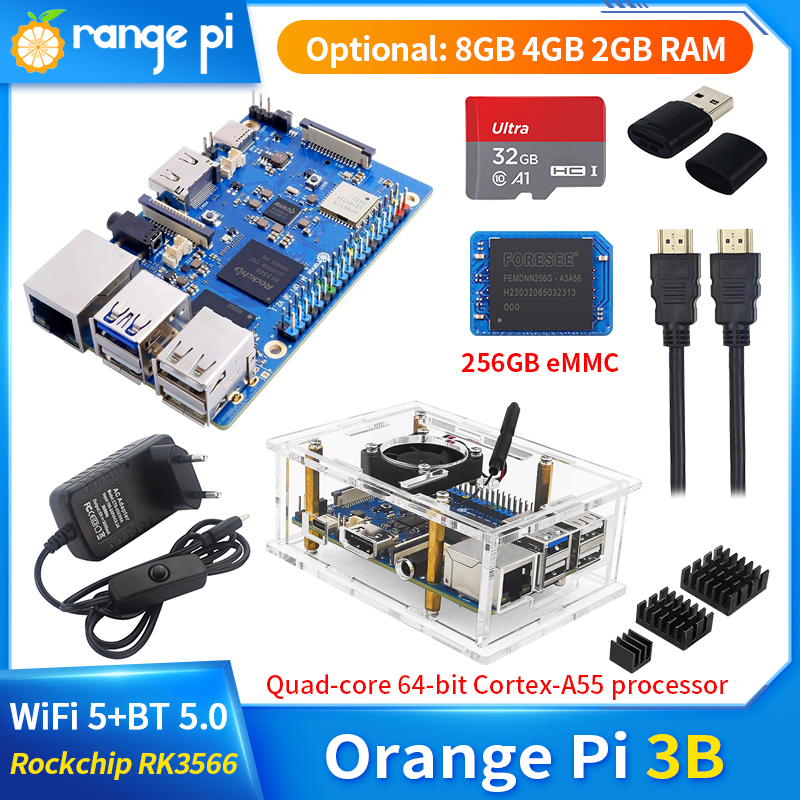 Orange Pi 3B 8GB 4GB 2GB RAM R - Khadas Vim4 8Gb 评论和价格