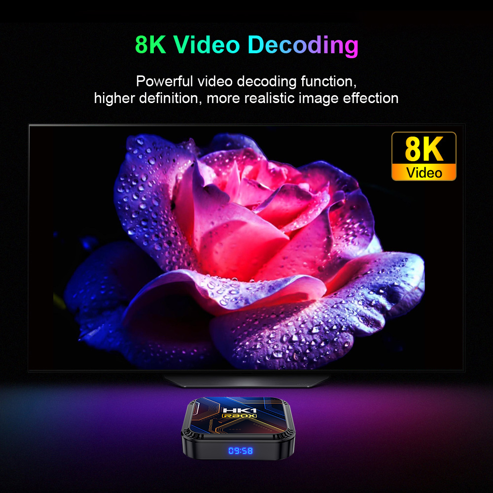 HK1 RBOX K8S Android 13 TV Box - Radxa Rock 5B 16Gb 评论和价格