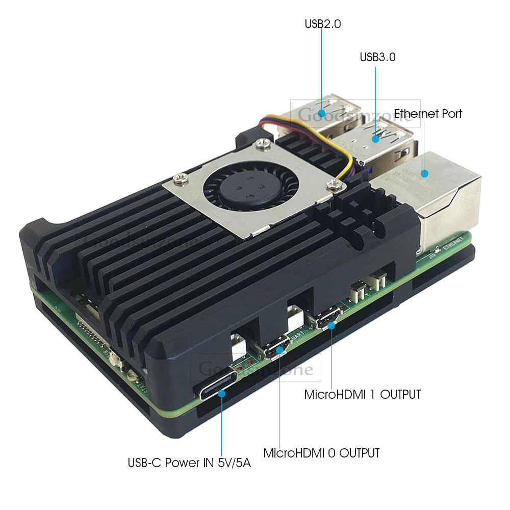 Raspberry Pi 5 Aluminum Alloy  - Raspberry Pi 5 8Gb Kit 评论和价格