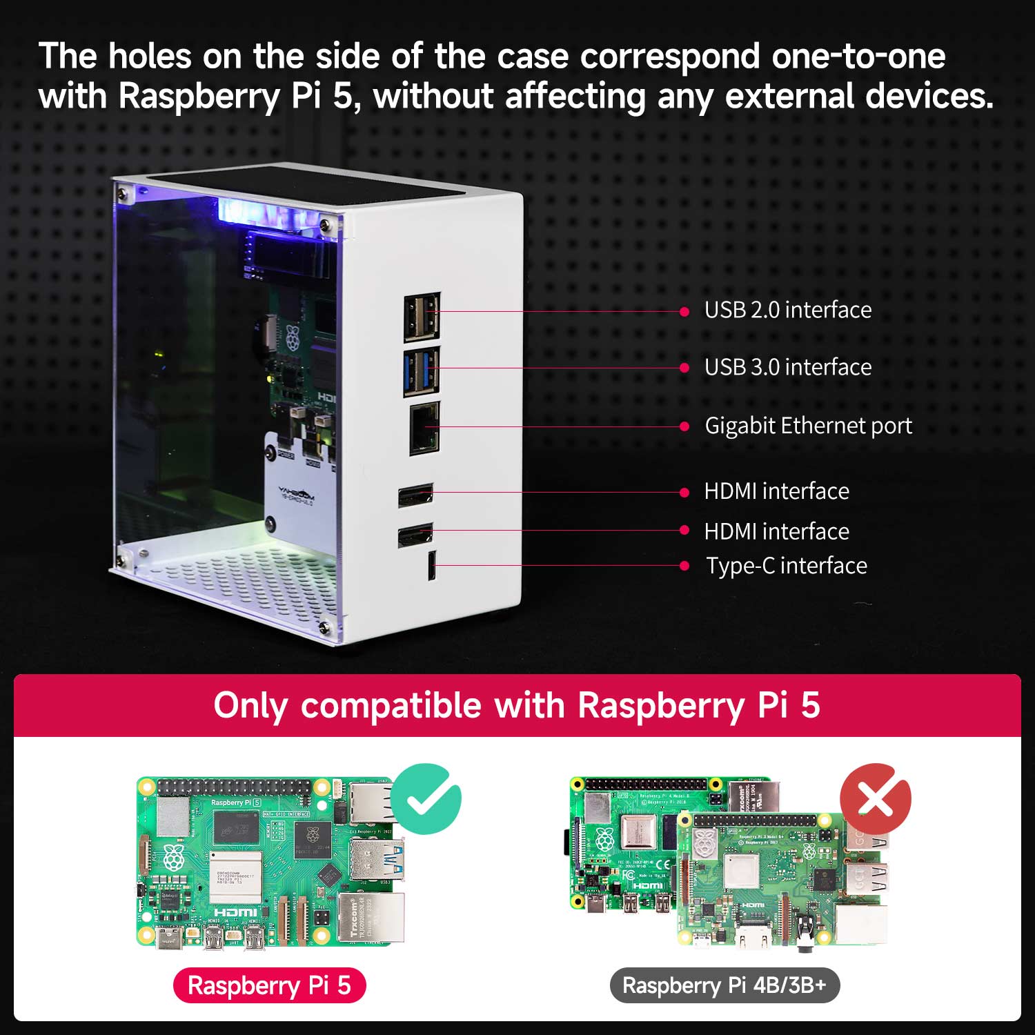 Raspberry Pi 5 Case Protective - Raspberry Pi 5 8Gb Kit 评论和价格