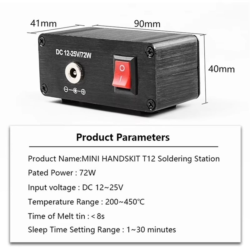 B03C-T12 Digital Soldering Sta - Soldering Station T12 Oled 评论和价格