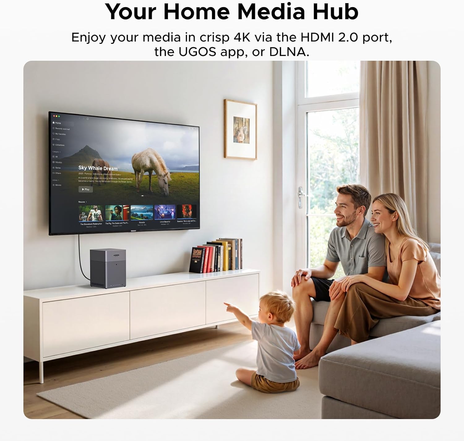 UGREEN NAS DH4300 Plus 4 Bay D - Khadas Vim4 8Gb 评论和价格