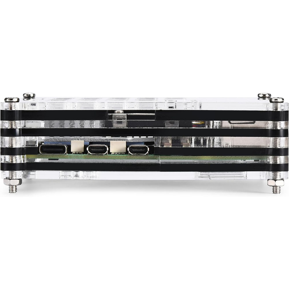 Acrylic Case with Active Coole - Raspberry Pi 5 8Gb Kit 评论和价格